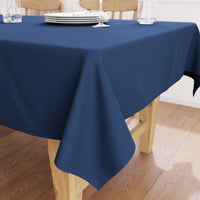 Cotton Cobalt Table Cloth (Pack of 1)