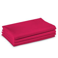 Cotton Hot Pink Table Napkins (Pack of 4)