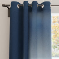 Canvas Emerald Curtain (Pack of 1)
