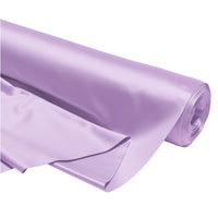 Satin Polyester Silk Lilac Fabric