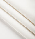 Polyester Solid Off White Fabric (Pack of 1)