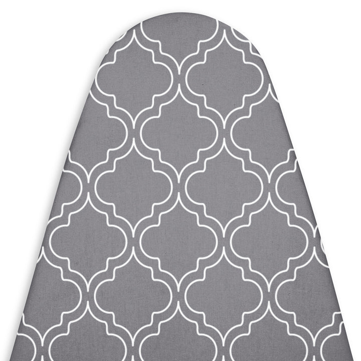 20s Sheeting Grey Tiles Ironing Board Cover (Pack of 1)