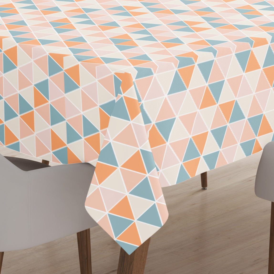Cotton Triangles Table Cloth (Pack of 1)