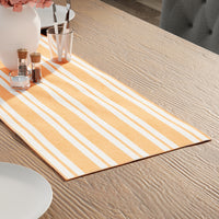 RC Yarn-Dyed Franca Yellow Stripes Table Runner (Pack of 1)