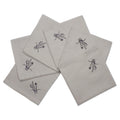 Cotton Grey Cutlery Table Napkin (Pack of 6)