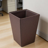 PU-Leather Copper Leather Dustbin