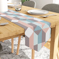 Cotton Twill Blocks Table Runner (Pack of 1)