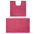 Cotton Pink Bathmat (Pack of 2)