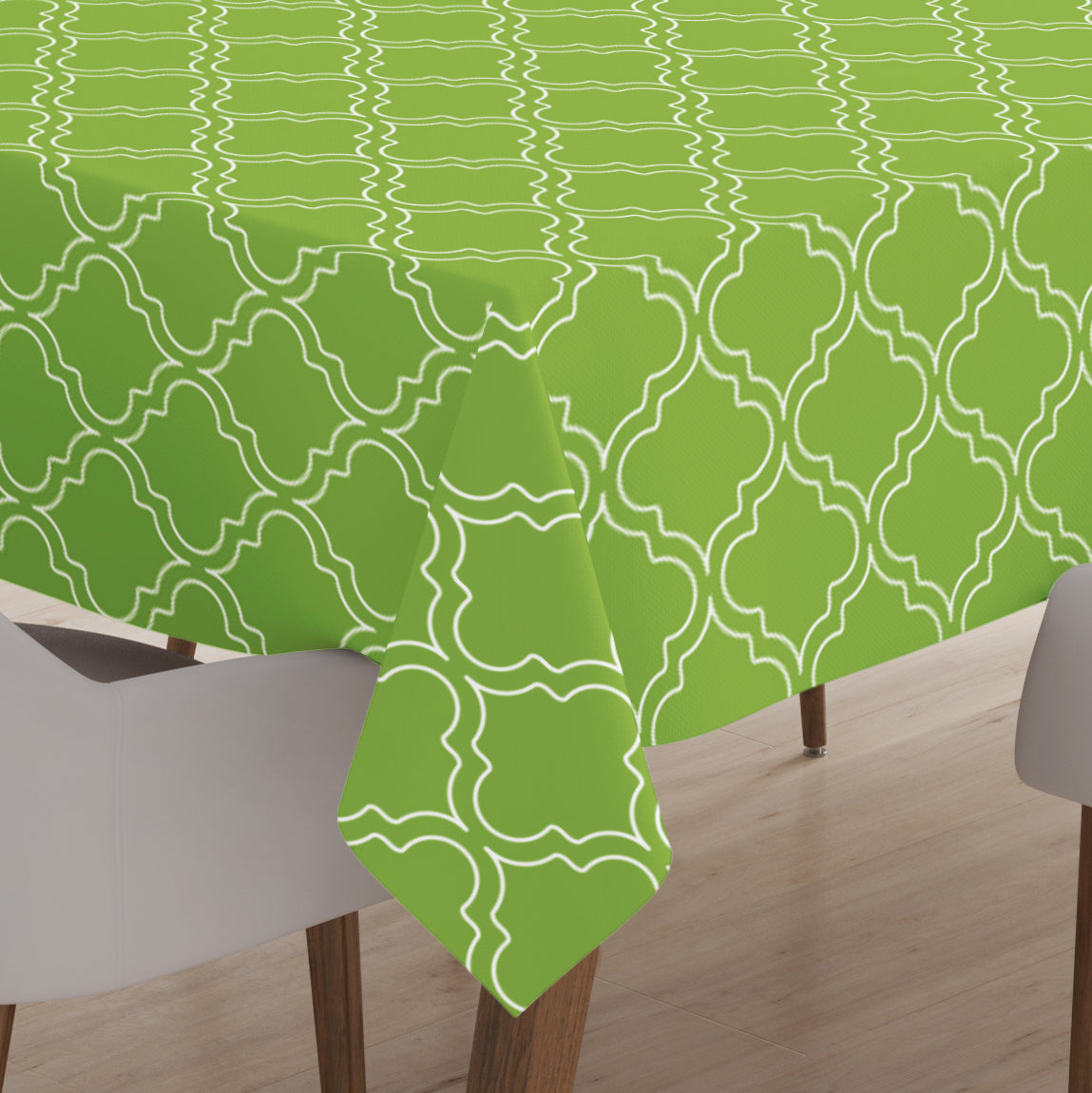 Polyester Greenery Table Cloth (Pack of 1)