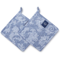Cotton Blue Potholder (Pack of 2)