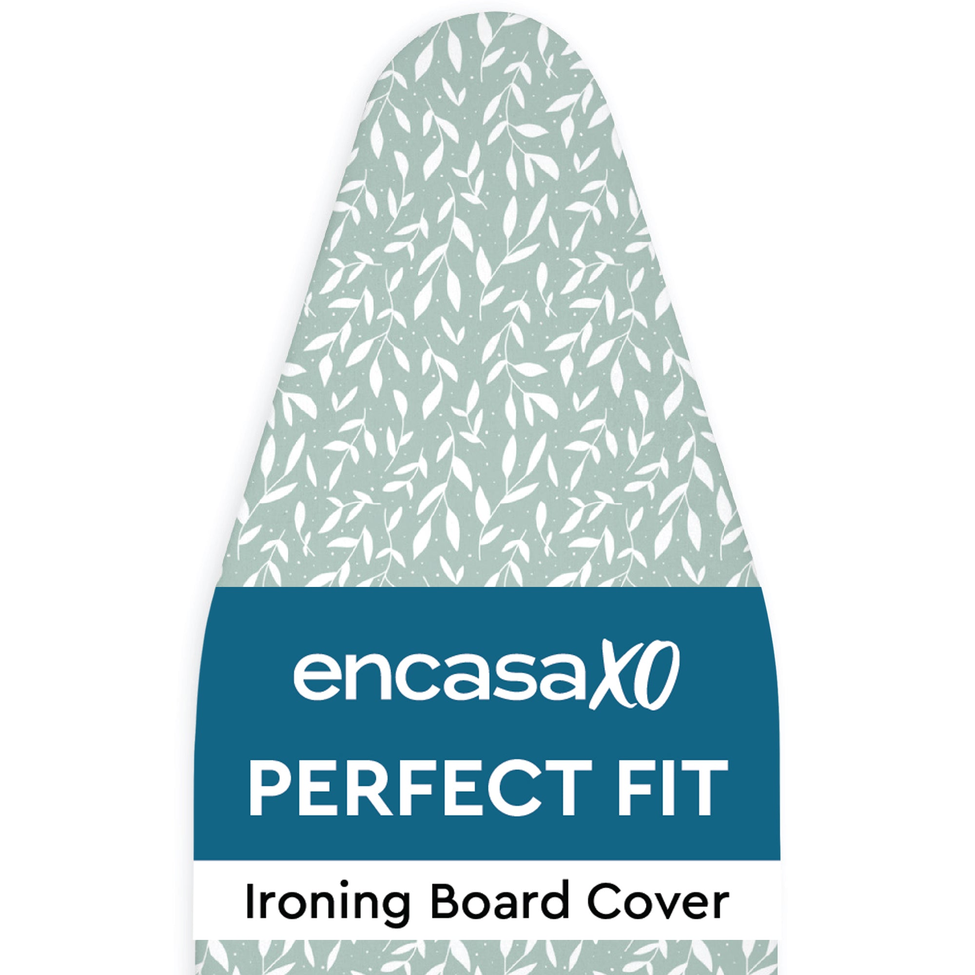Green Leaflet Ironing Board Cover