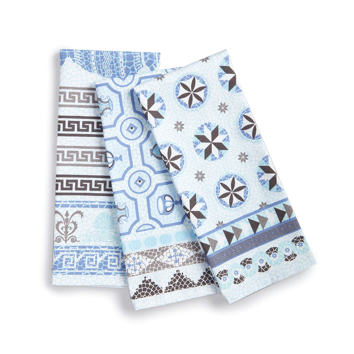 Cotton Mosaic Combo Kitchen Towel