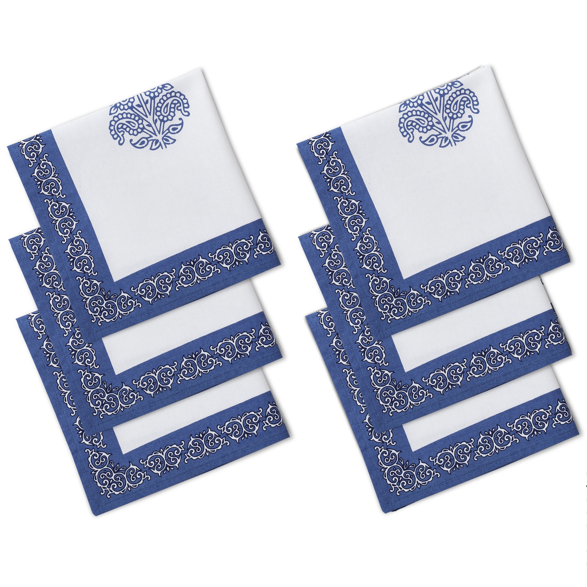 Cotton Indigo-01 Table Napkin