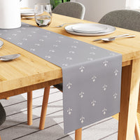 Blackout Buti Medium Grey Table Runner (Pack of 1)