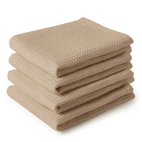 Cotton Beige Kitchen Towel (Pack of 4)
