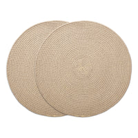 Cotton Beige Placemat (Pack of 2)
