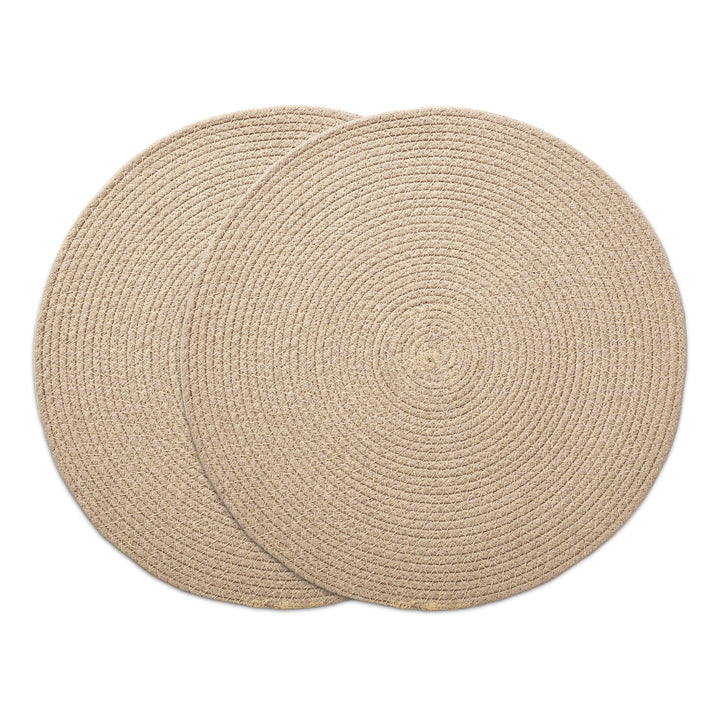 Cotton Beige Placemat (Pack of 2)