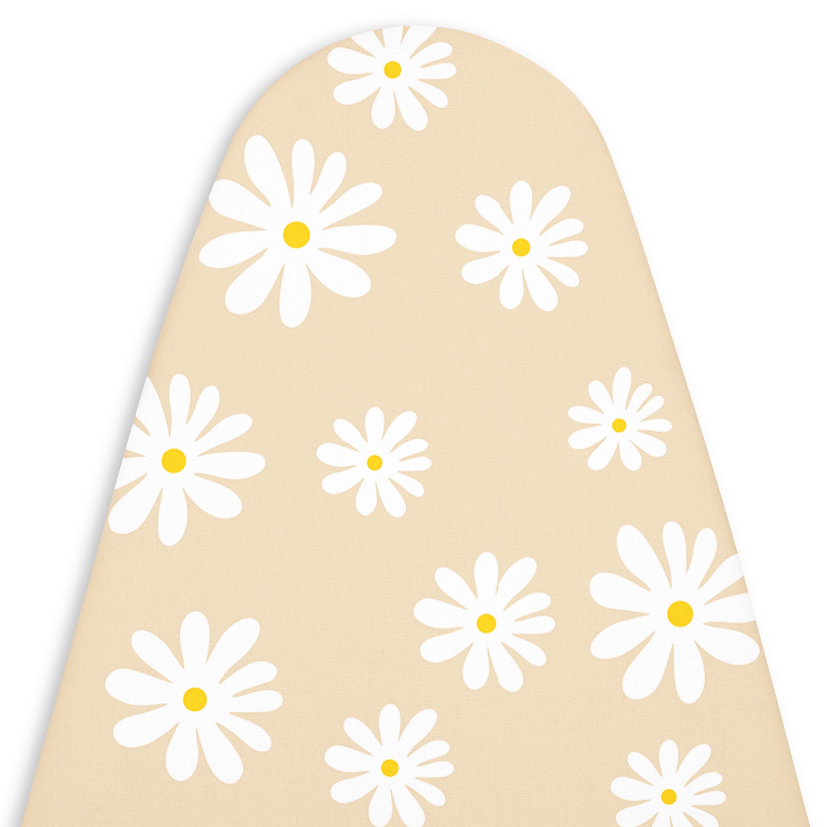 20s Sheeting Daisy Beige Ironing Board Cover (Pack of 1)
