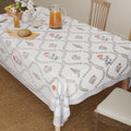 Jaipuri Hand block Print Cotton Swiss Tablecloth