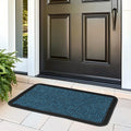 Polypropylene Blue Door Mat (Pack of 1)