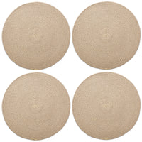 Cotton Beige Placemat (Pack of 4)