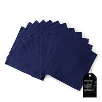 Cotton Scotch Blue Table Napkins (Pack of 12)