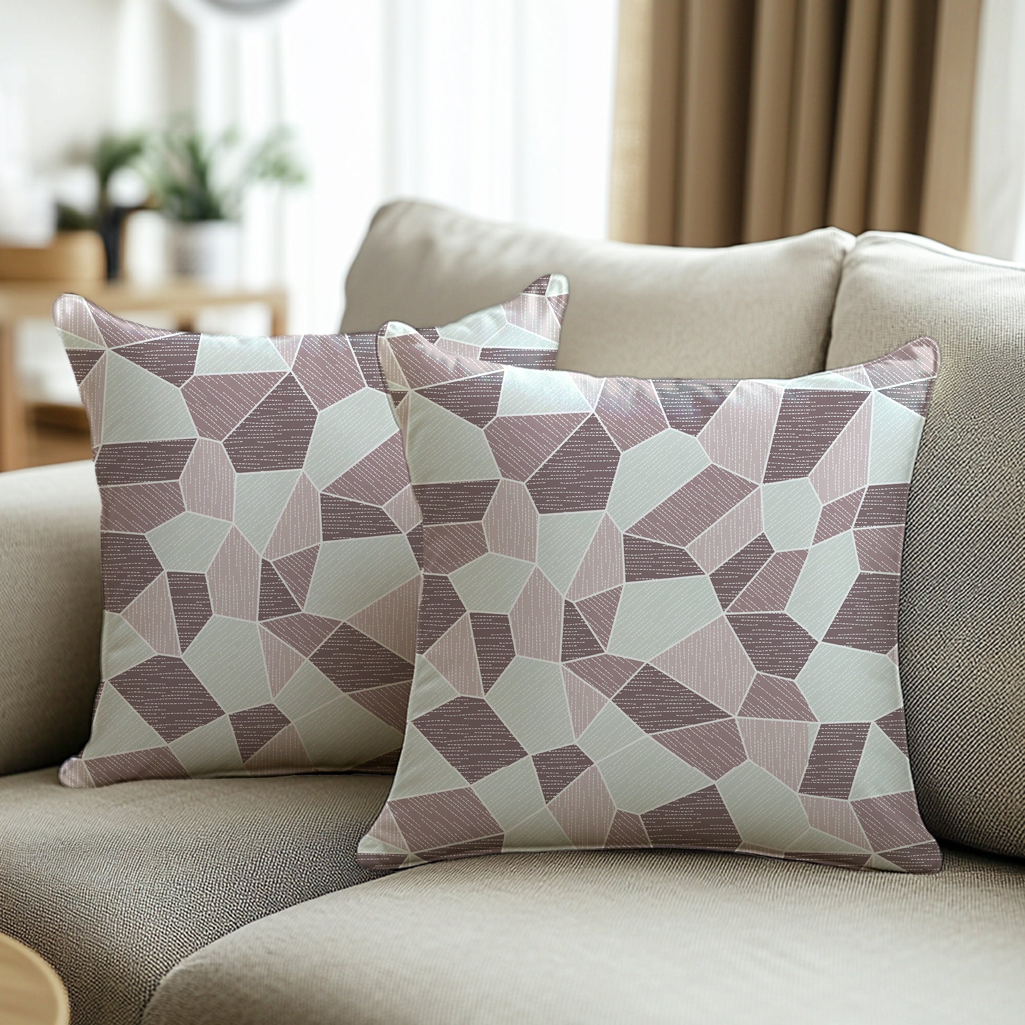 Micro G1 Brown Cushion Cover