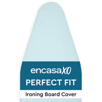 Canvas Ice Blue Ironing Board Cover