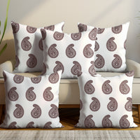 Micro Paisleys Cushion Cover