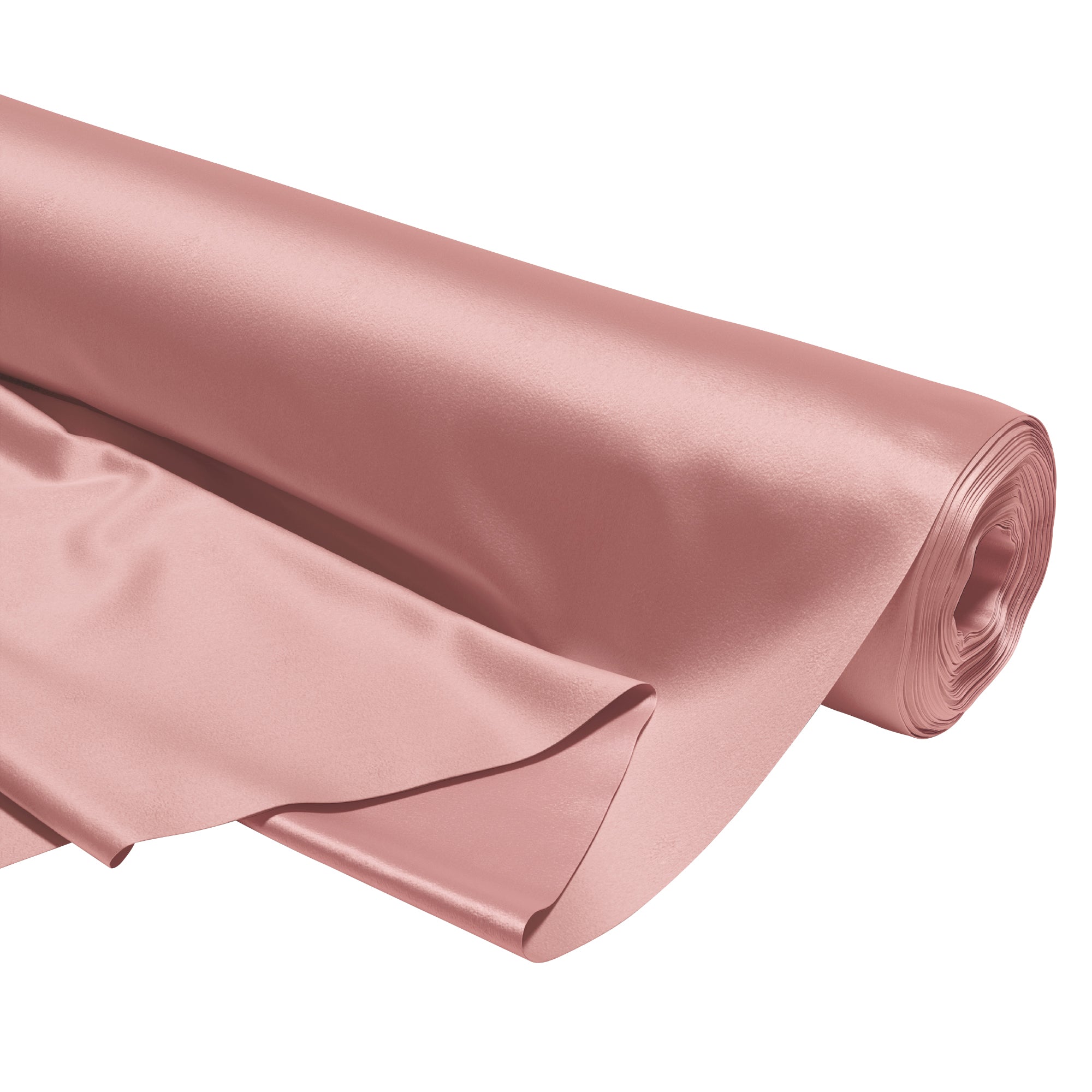 Satin Polyester Silk Ginger Fabric