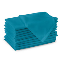 Cotton Azul Blue Table Napkins (Pack of 12)