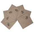 Cotton Beige Cutlery Table Napkin (Pack of 6)