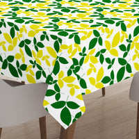 Polyester Leaves Table Cloth (Pack of 1)