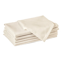 Cotton Natural Table Napkins (Pack of 6)