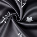 Polyester Printed Star Grey Fabric (Pack of 1)