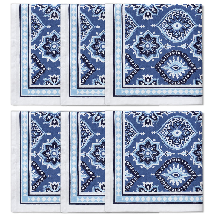 Cotton Indigo-03 Table Napkin