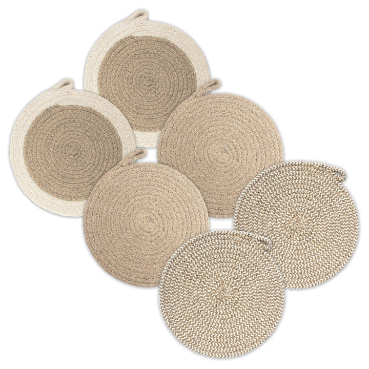 Cotton Beige Combo Trivet