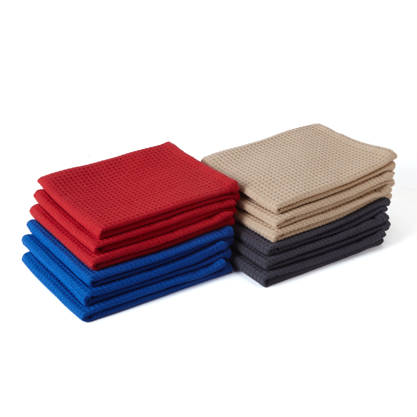 Cotton MultiColor Kitchen Towel (Pack of 12)