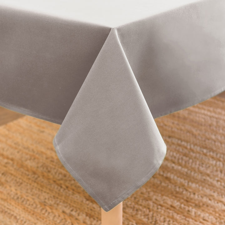 Canvas Beige Table Cloth (Pack of 1)
