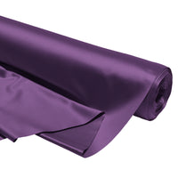 Satin Polyester Silk Purple Fabric