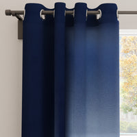 Canvas Scotch Blue Curtain (Pack of 1)