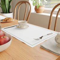 Cotton White Placemat (Pack of 4)