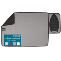 Cotton Grey Luxury Antiskid Ironing Mat (Pack of 1)