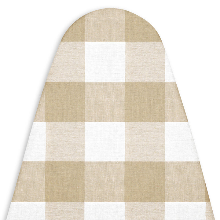Cotton Buffalo Beige Ironing Board Cover (Pack of 1)
