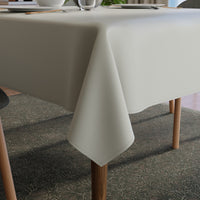 Polyester Grey Table Cloth (Pack of 1)