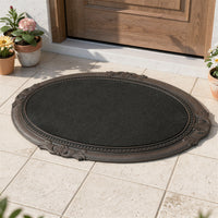 Rubber Shower Mats Heavy Duty Anti-Skid Floor Mats for Door, Bathroom, Kitchen & Home Entrance | PVC Non-Slip Drainage Mat for Wet & Dry Areas