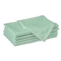 Cotton Mint Green Table Napkins (Pack of 6)