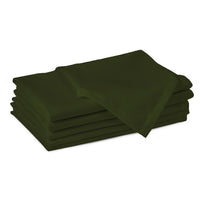 Cotton Leaf Green Table Napkins (Pack of 6)