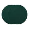 Cotton Dark Green Placemat (Pack of 2)