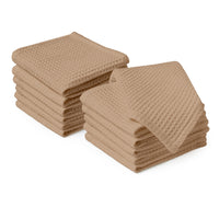 Cotton Beige Dish Towel (Pack of 12)
